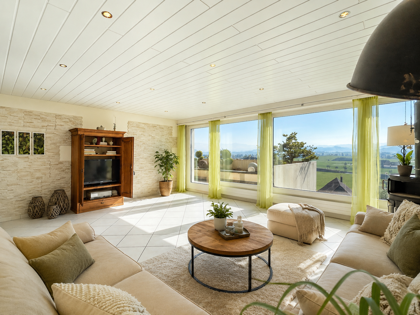 Bereinigter Raum für Virtual Staging
